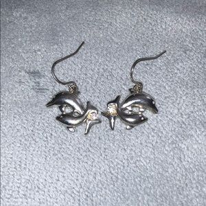 Dolphin earrings